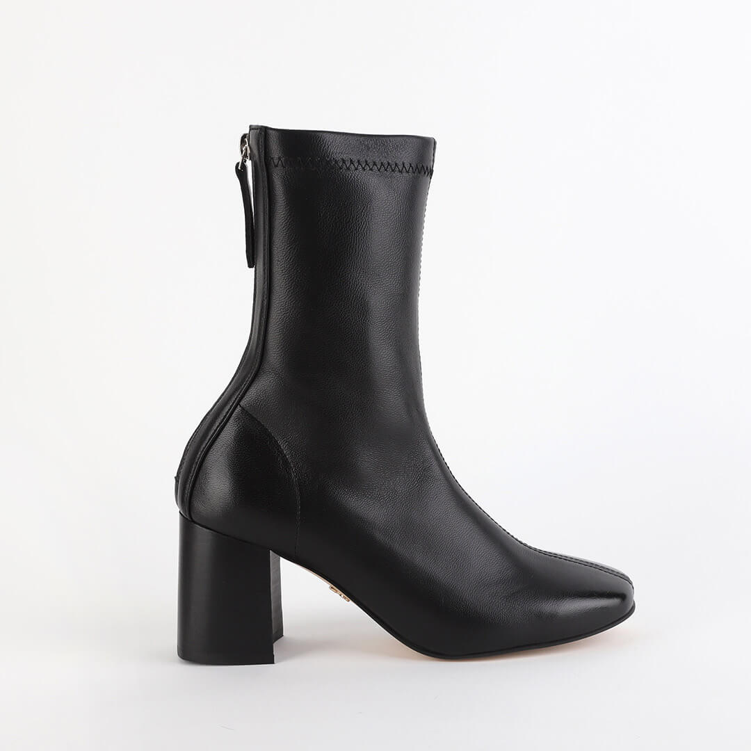 *UK size 2 - LOTTIE - black, 7cm heels