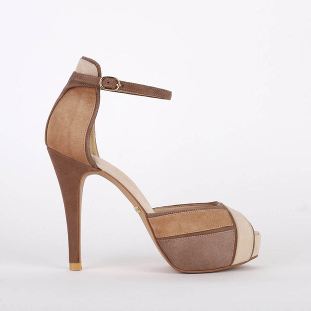 *UK size 13 - ARTPOP - nude beige, 9/1cm heels