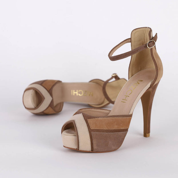 *UK size 13 - ARTPOP - nude beige, 9/1cm heels