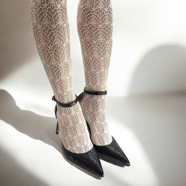 Pretty Pumps Petite Size Classic Ankle Strap Pumps by MIZCHI Pretty Small Shoes