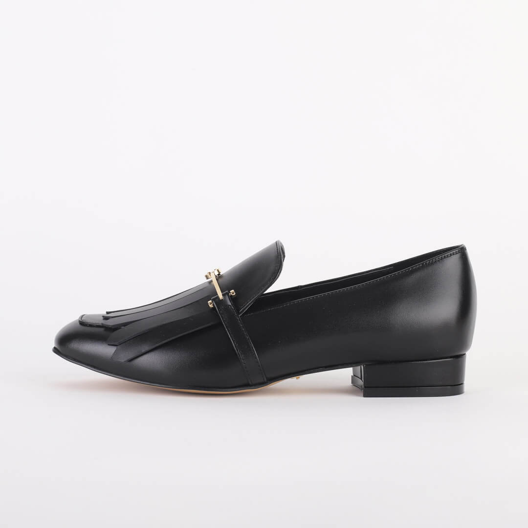 NAOMI - leather tassel loafer