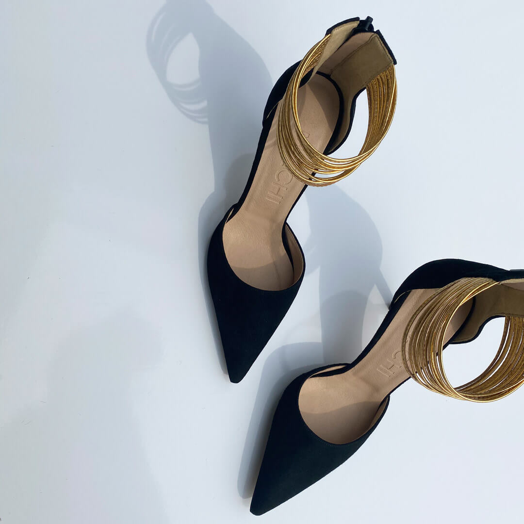 *GOLDEN EYE 2 - black, 8cm size UK 1