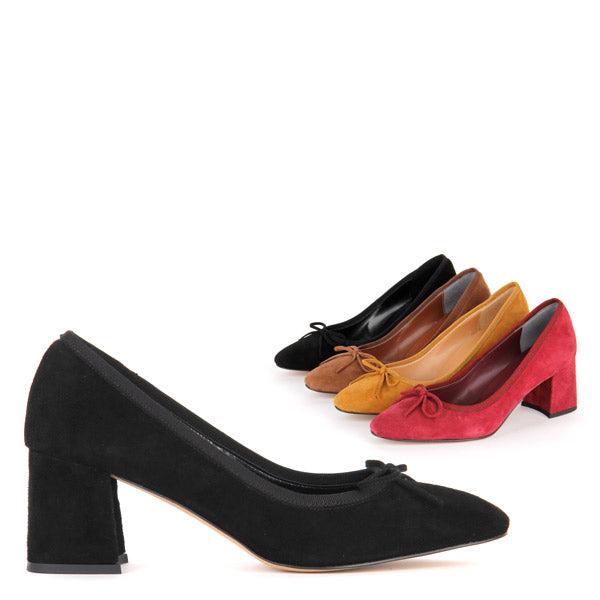 *UK size 1 - JANE - black, 6cm heels