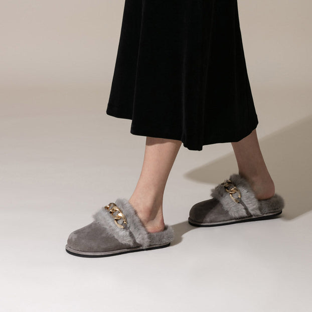 *UK size 2 - EFSAI CHAINS - black, 3.5cm heels