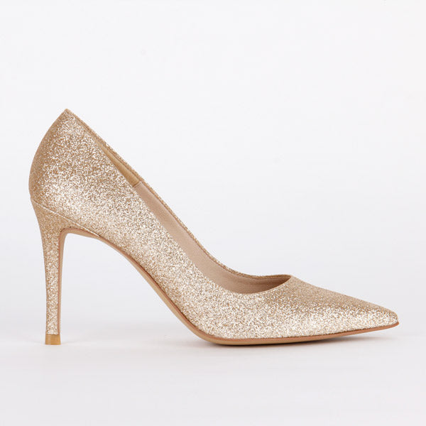UK 2.5 size - BALENO - multi sand, 7cm heel