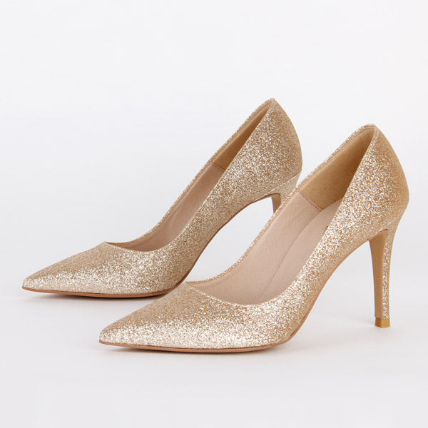 UK 2.5 size - BALENO - multi sand, 7cm heel