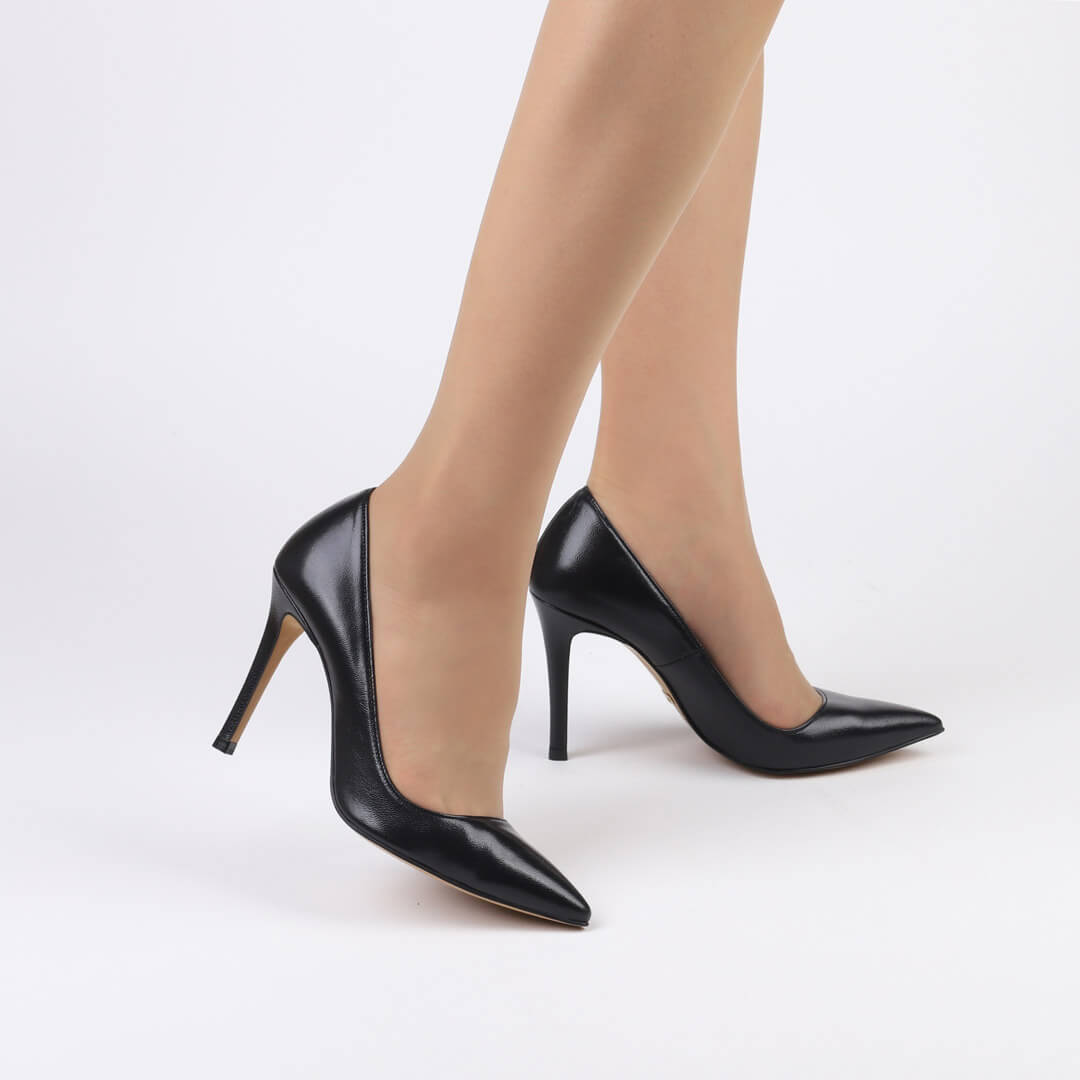 *UK size 1 - RICASS - orange, 9cm heels