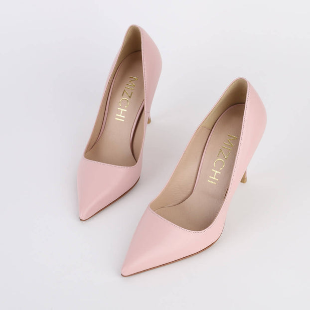 *UK size 1 - RICASS - orange, 9cm heels