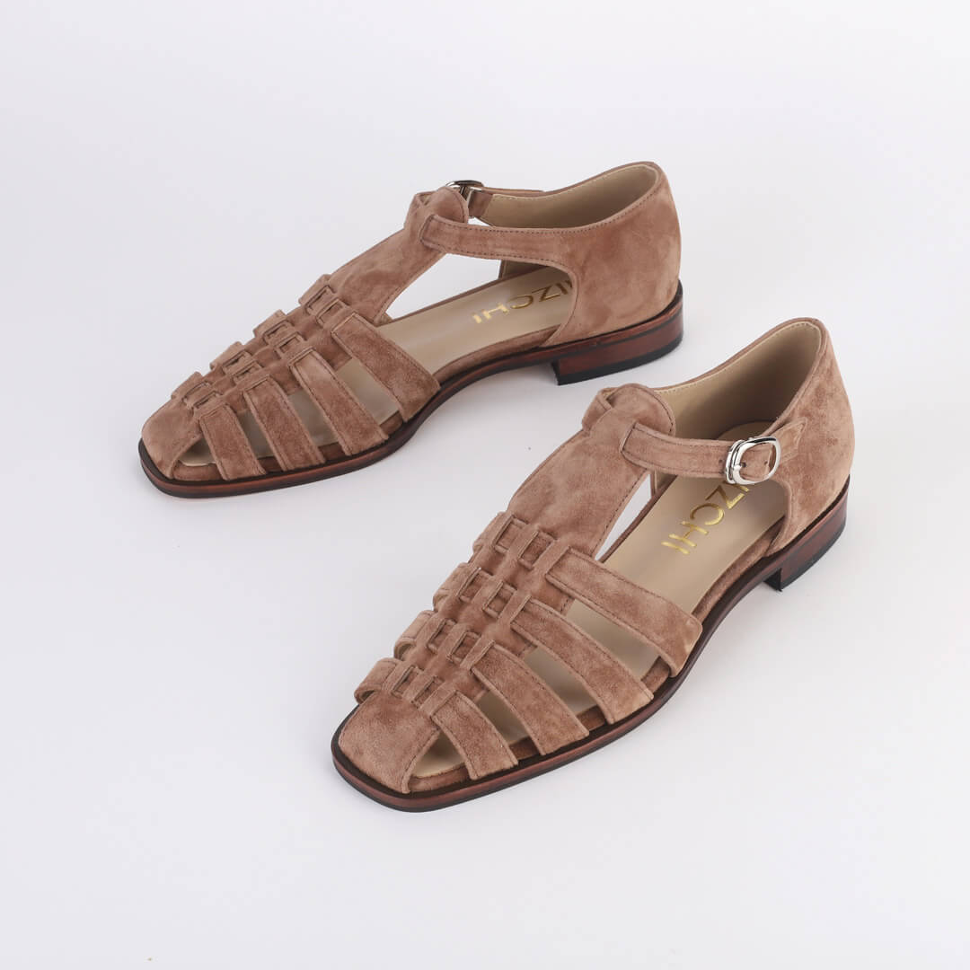*ANTONIA - beige, 2cm size UK 2