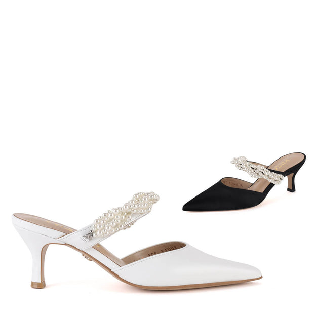 *POLIE - white, 4cm size UK 1 (worn in photo shoot)