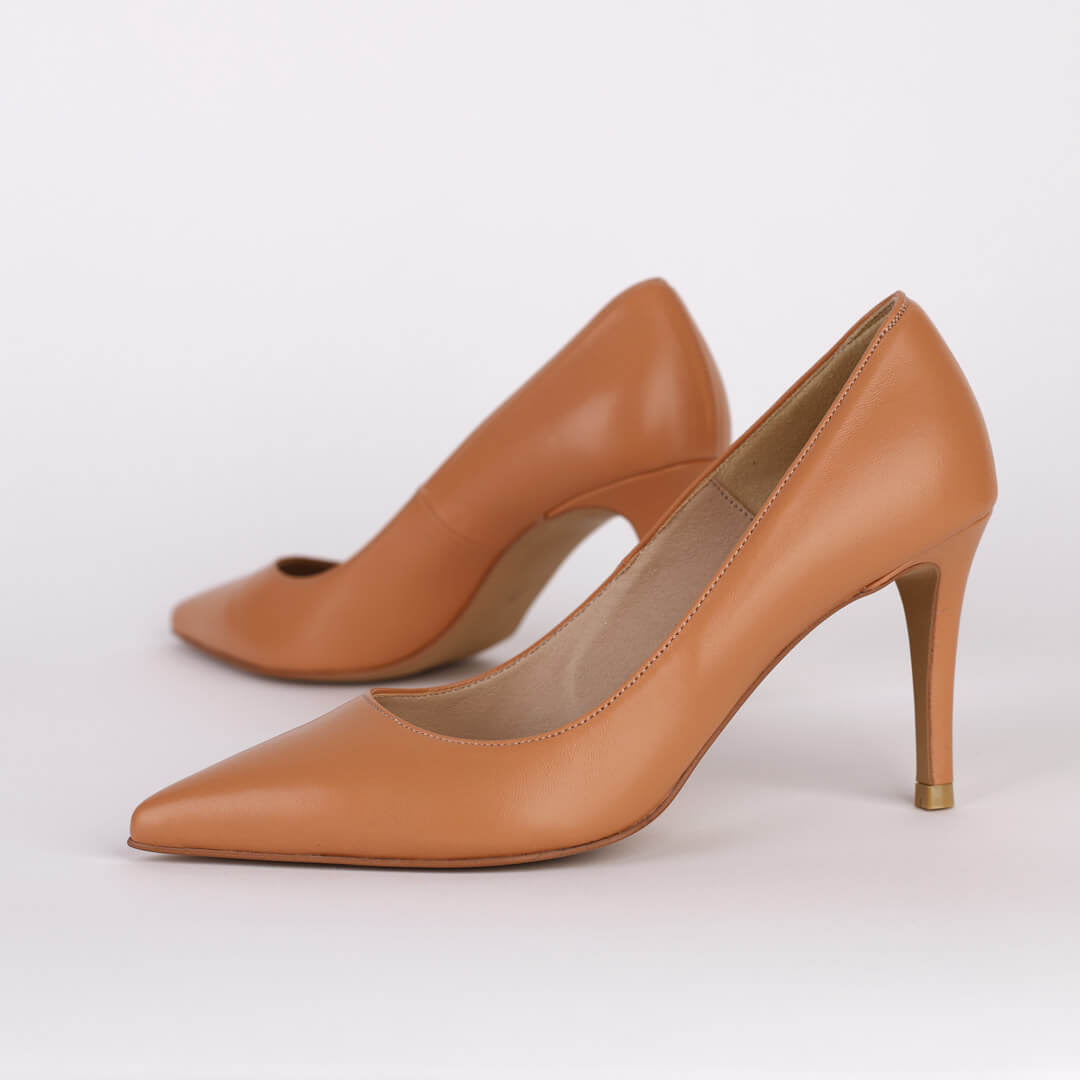 *UK 13 - ANUBO - white, 9cm heel