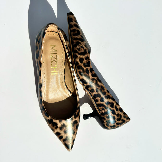 Ceen 40 Leopard - Classic Pumps - size UK 2.5
