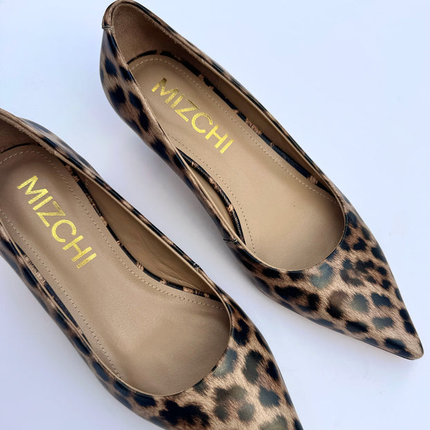 Ceen 40 Leopard - Classic Pumps - size UK 2.5