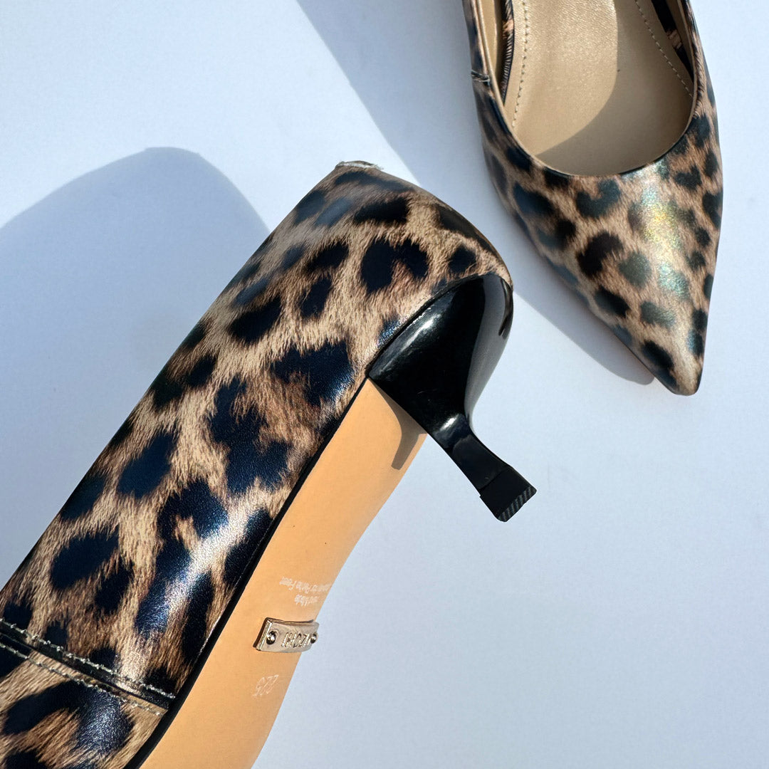 Ceen 40 Leopard - Classic Pumps - size UK 2.5