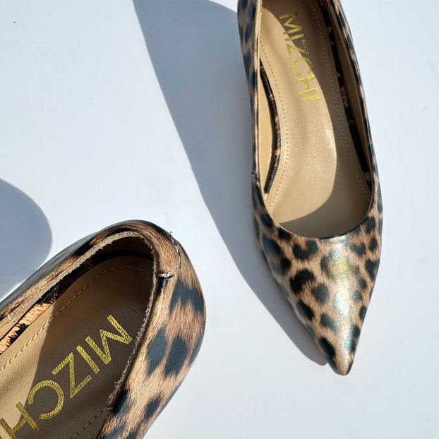Ceen 40 Leopard - Classic Pumps - size UK 2.5