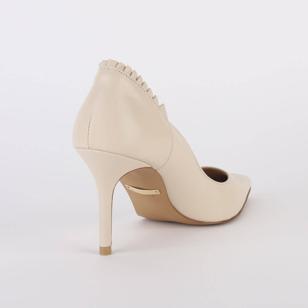 *UK size 1 - Kidman - cream, 9cm heels