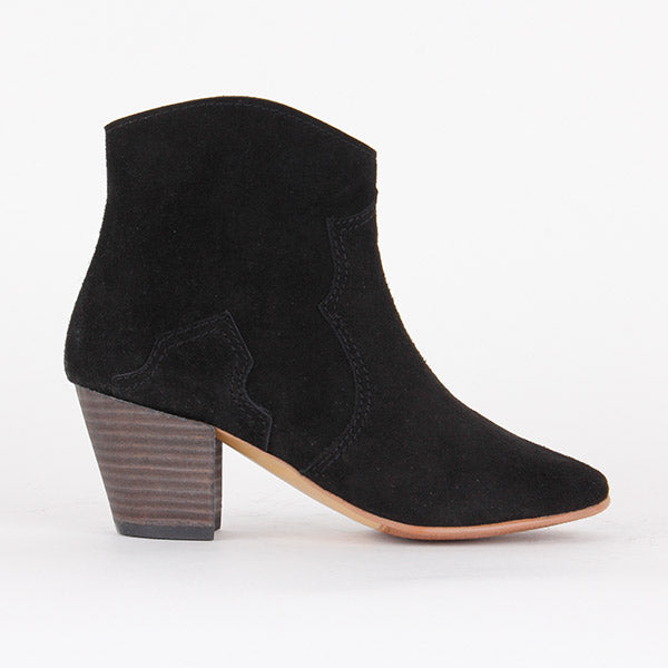 Petite Size Soft Suede Cowboy Boots Freeway 2014 by Pretty Small Shoes