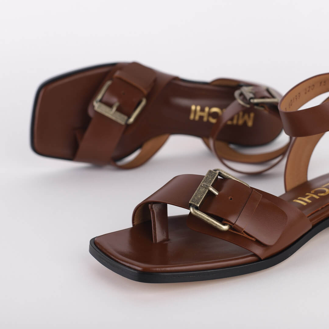HAMON - flat belt sandal