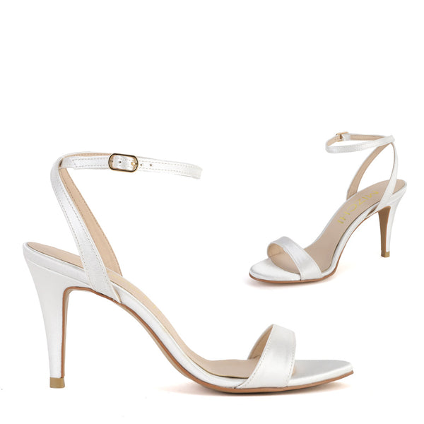 Barely there hot sale wedding shoes