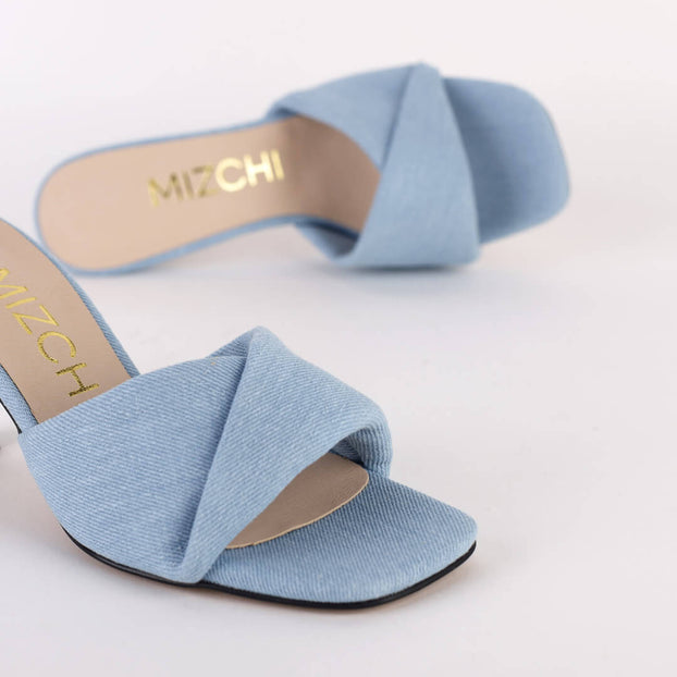 OBRIM - denim fabric sandal