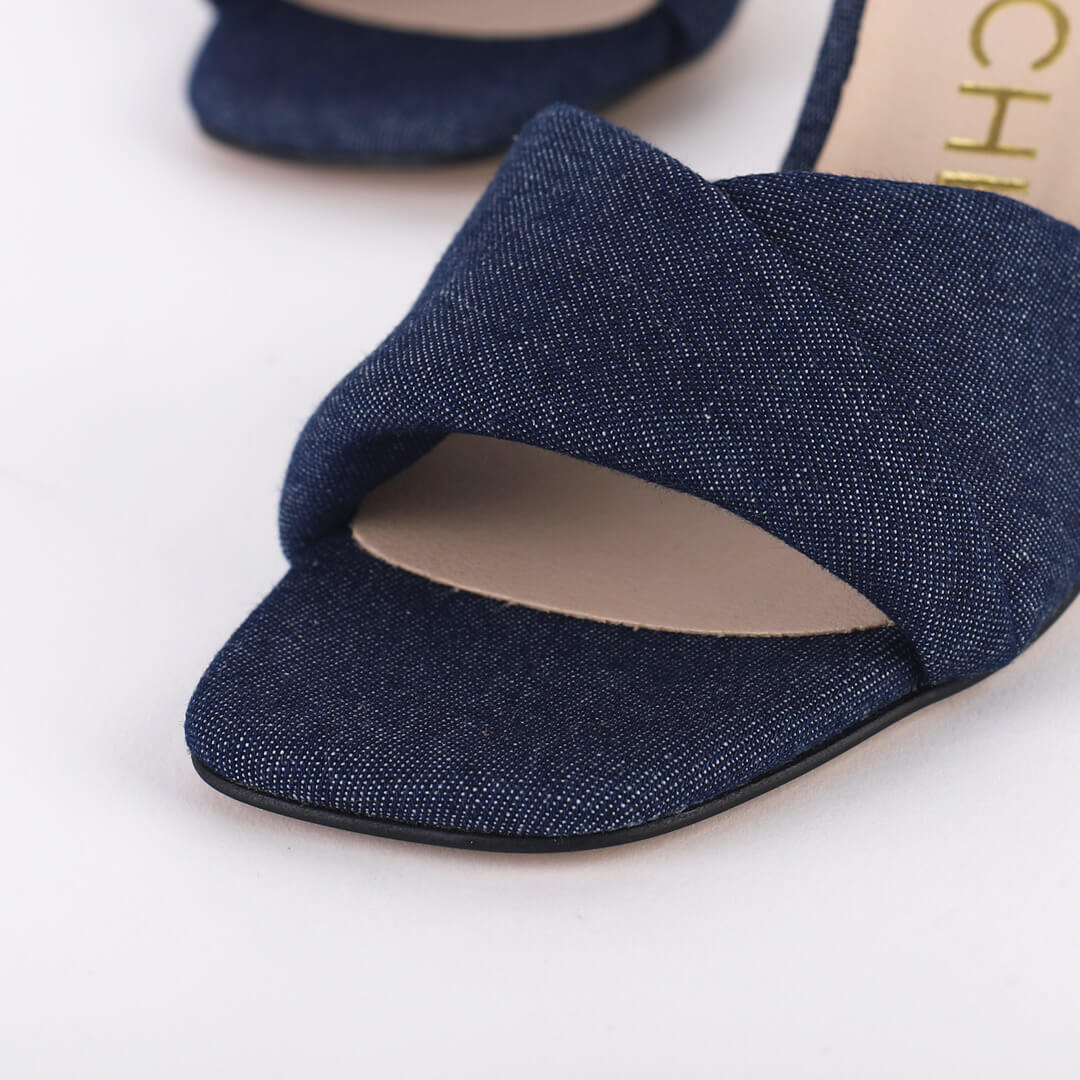 OBRIM - denim fabric sandal
