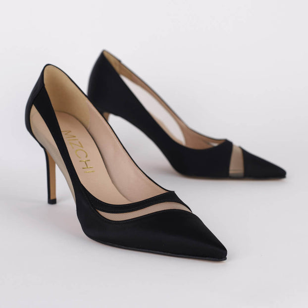 Black high heels for hot sale sale