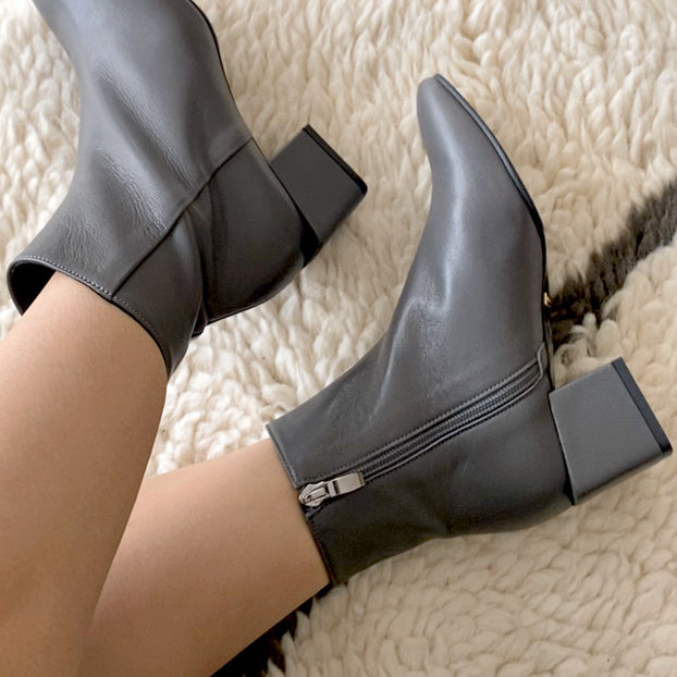 KUNIS - leather ankle boot