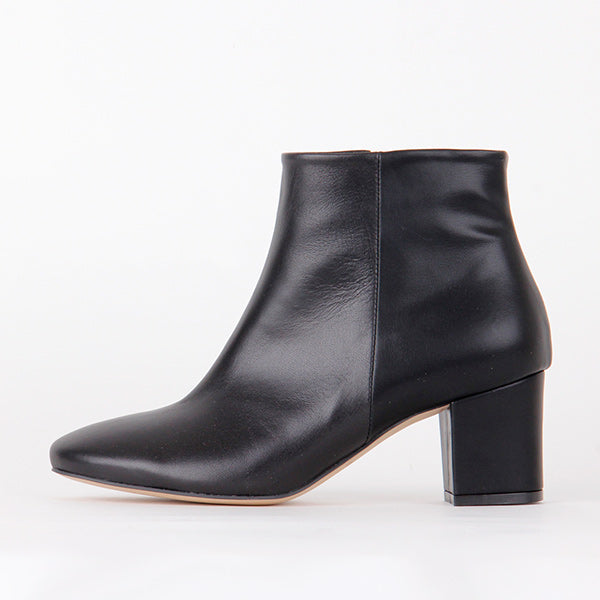 small black ankle boots