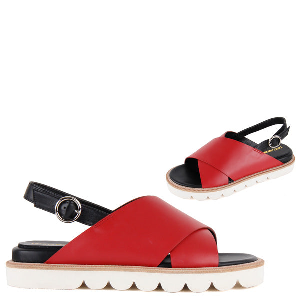 Pretty best sale red sandals