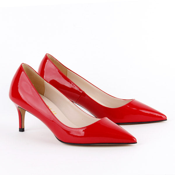 *GAL classic patent - red, 6cm size UK 3