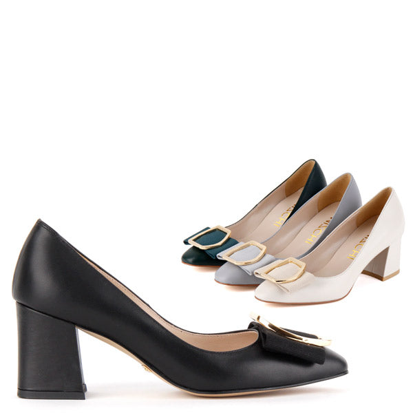 UK size ELLINA ivory, 6cm heels By Pretty Small Shoes