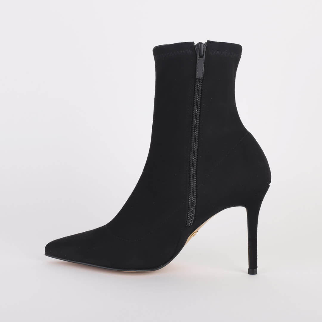 TECIDO - fabric ankle boots