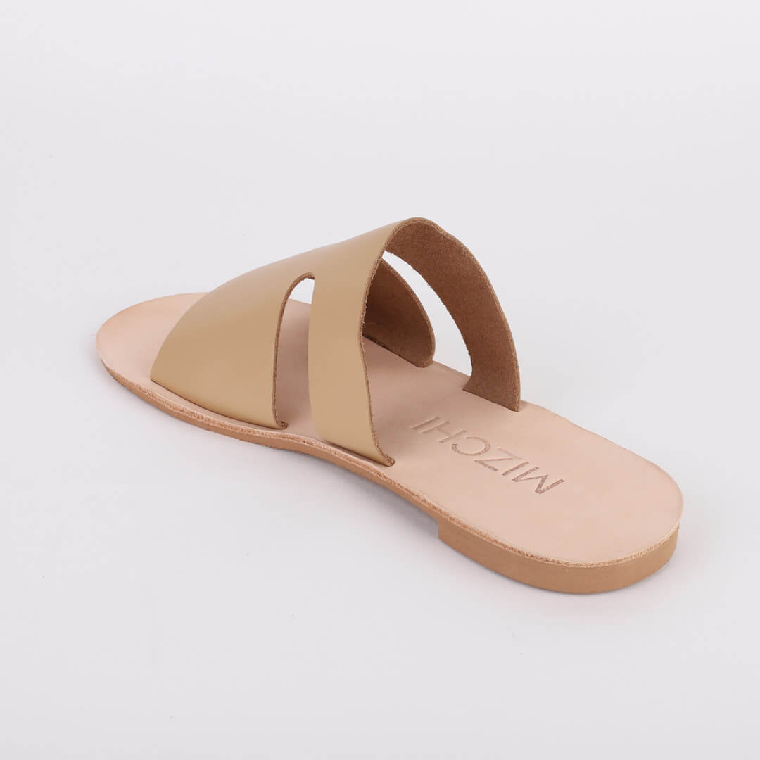 *FAWN - flat slipper, 1cm size UK 3