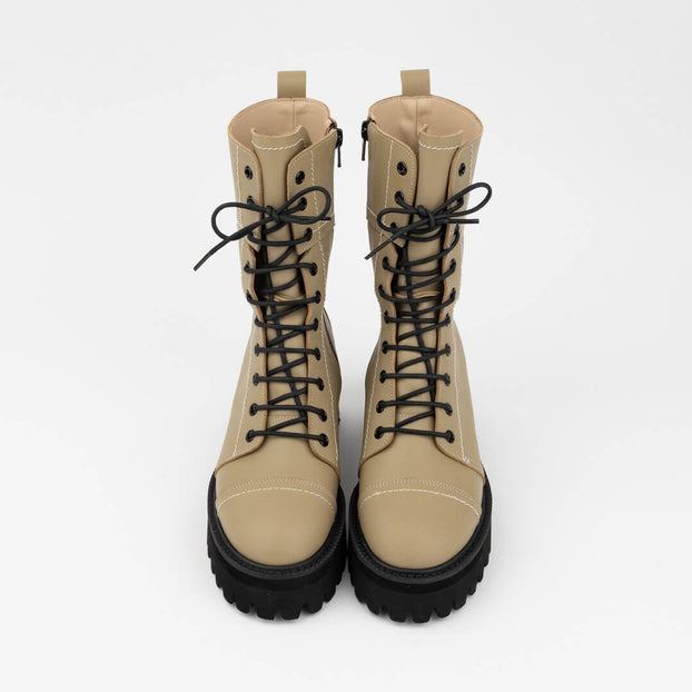 TROPAZ - flatform army boots