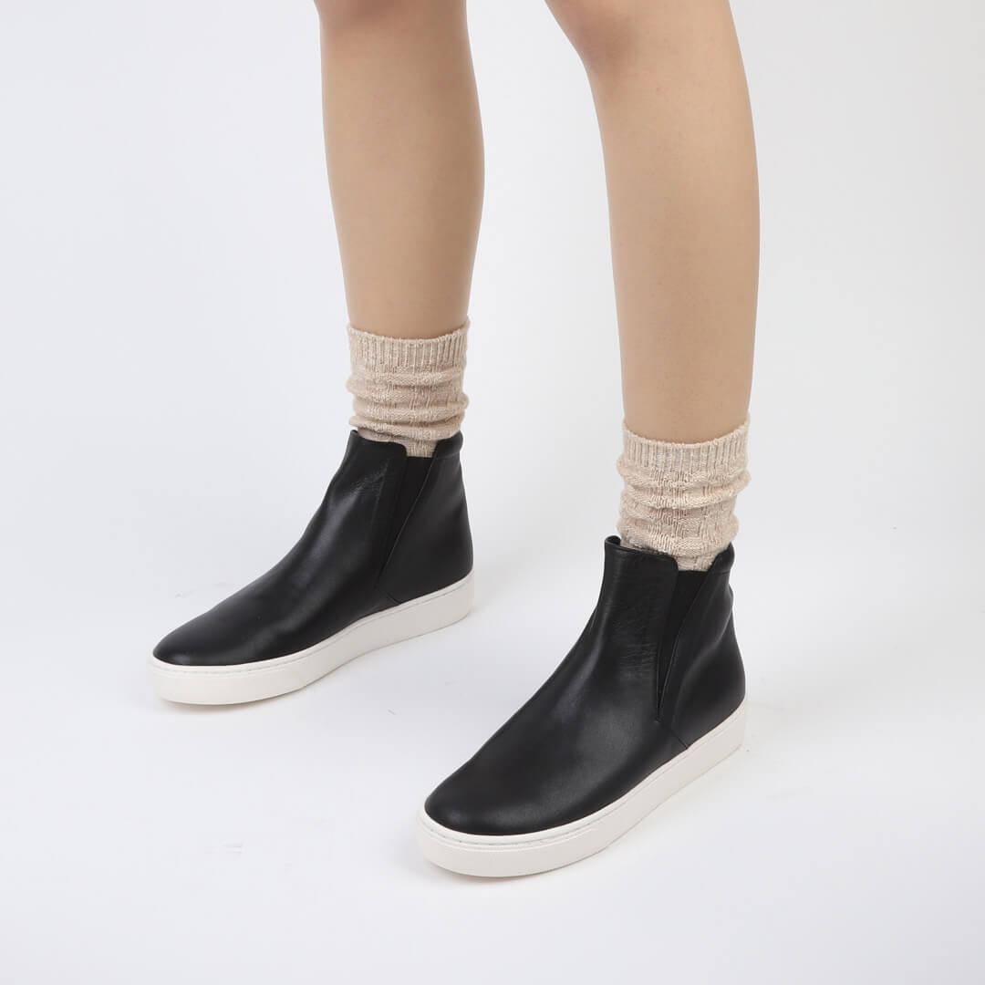 *Rubens - black leather, 3cm szie UK 2.5