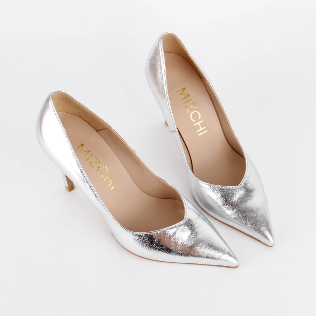 *SABBIA PINK METALLIC ROSE - 9cm size UK 1