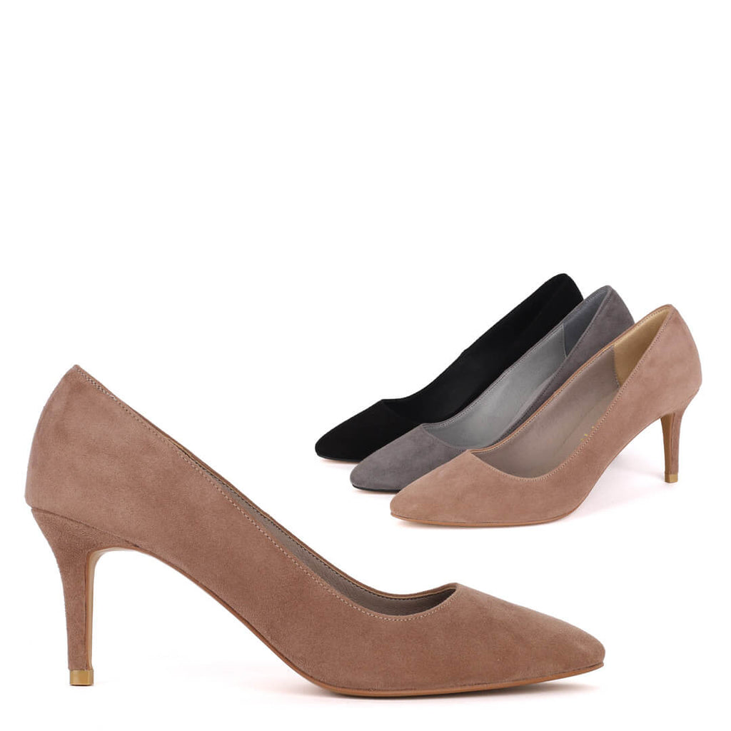 Petite Suede High Heel Court Shoes By MIZCHI Pretty Small Shoes Petite suede high heel court shoes by mizchi pretty small shoes