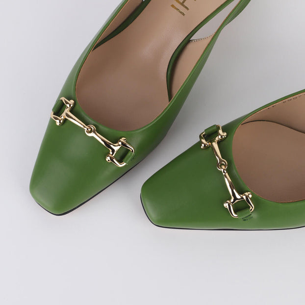 AVESTO - leather slingback
