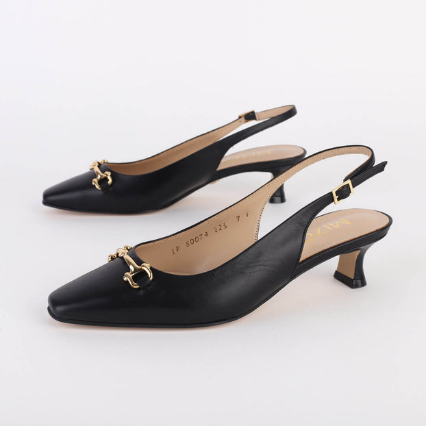 AVESTO - leather slingback