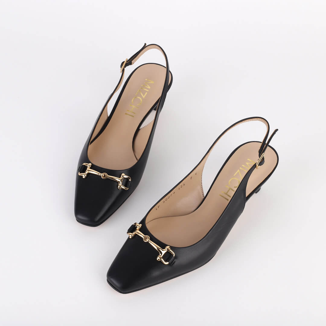 AVESTO - leather slingback