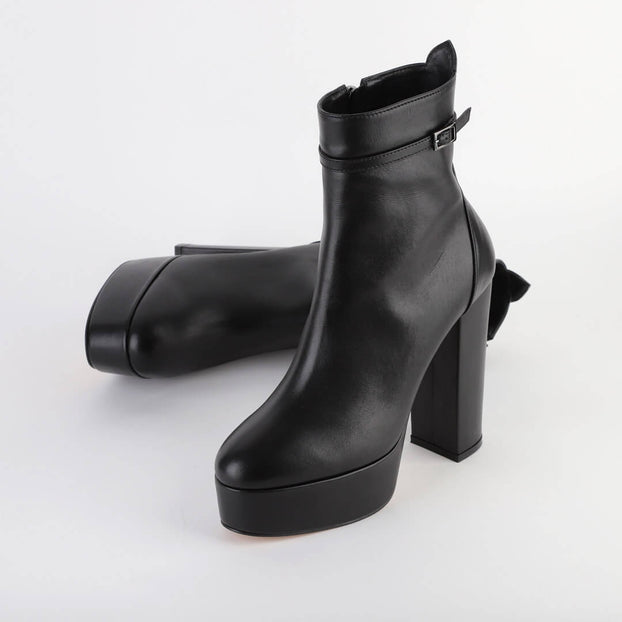 SOLANKI - ankle platform boots
