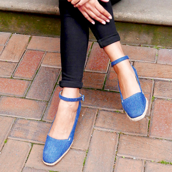 *BREEZE - jean, 5cm wedge size UK 2.5