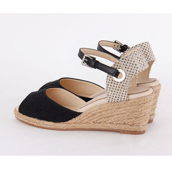 *ESPA - beige and black, 6cm size UK 2.5