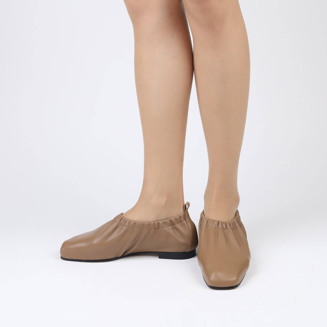 OTILLIA - soft leather flat