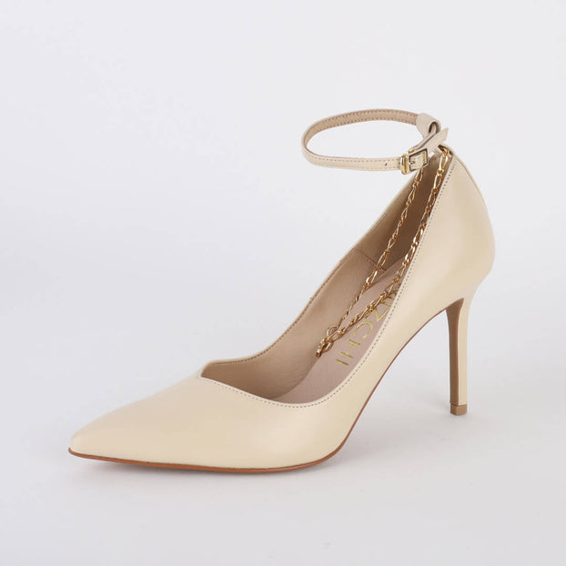 JEWELL - ankle chain heel