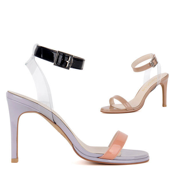 Simple on sale nude sandals