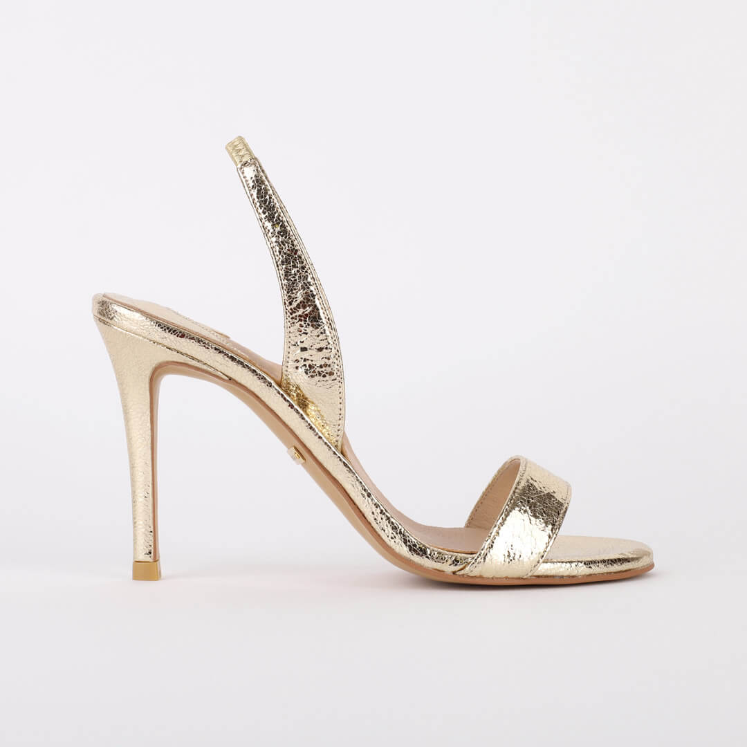*MADRID METALLIC- silver, 9cm size UK 1
