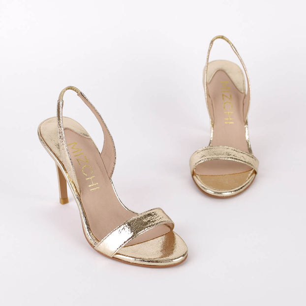 *MADRID METALLIC- silver, 9cm size UK 1
