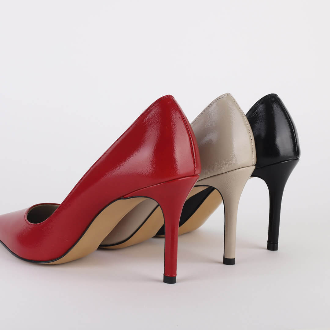 *PETRONIA - black, 9cm size UK 3