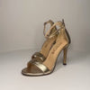 USA size 4 Petite Size High Strappy Sandals.